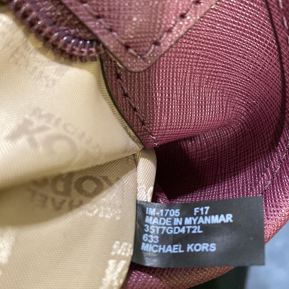 Michael Michael Kors Tote Bag - Deep Purple - Picture 6 of 9